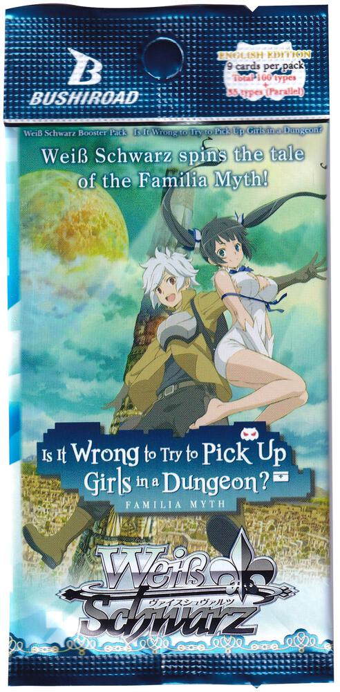 Weiss & Schwarz Is it Wrong to Try to Pick Up Girls in a Dungeon? Booster Pack - Is it Wrong to Try to Pick Up Girls in a Dungeon? (DDM/S88)