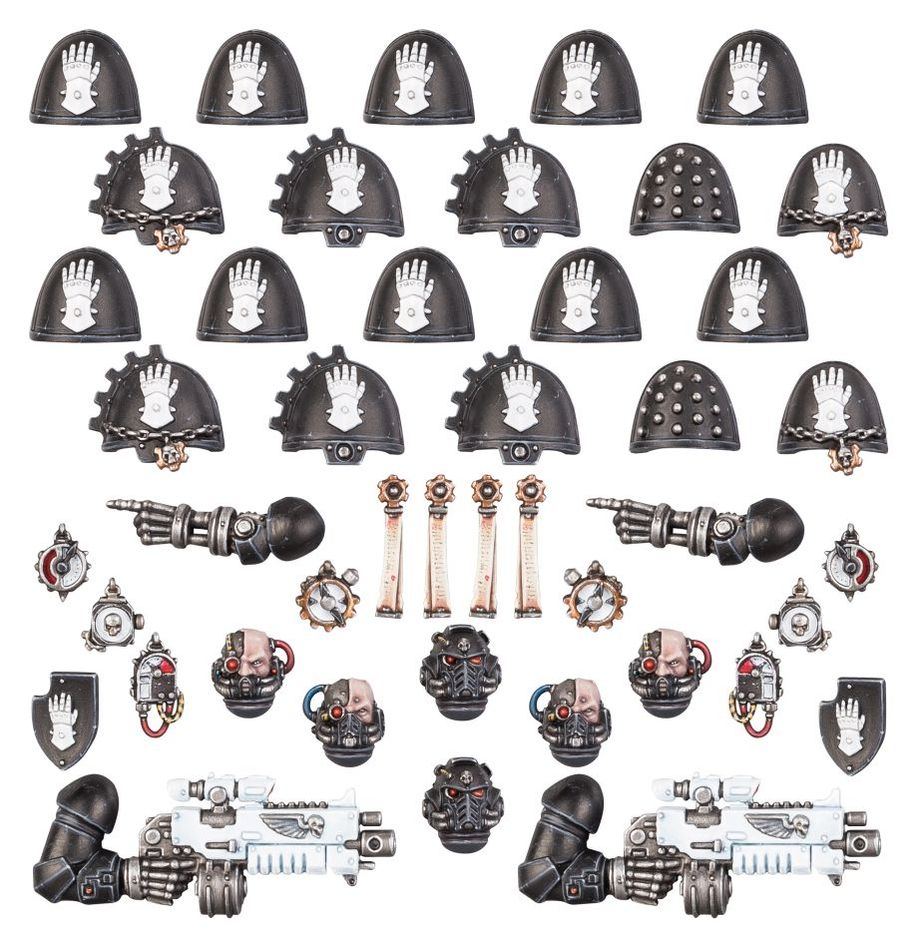 Iron Hands Upgrade Sprue