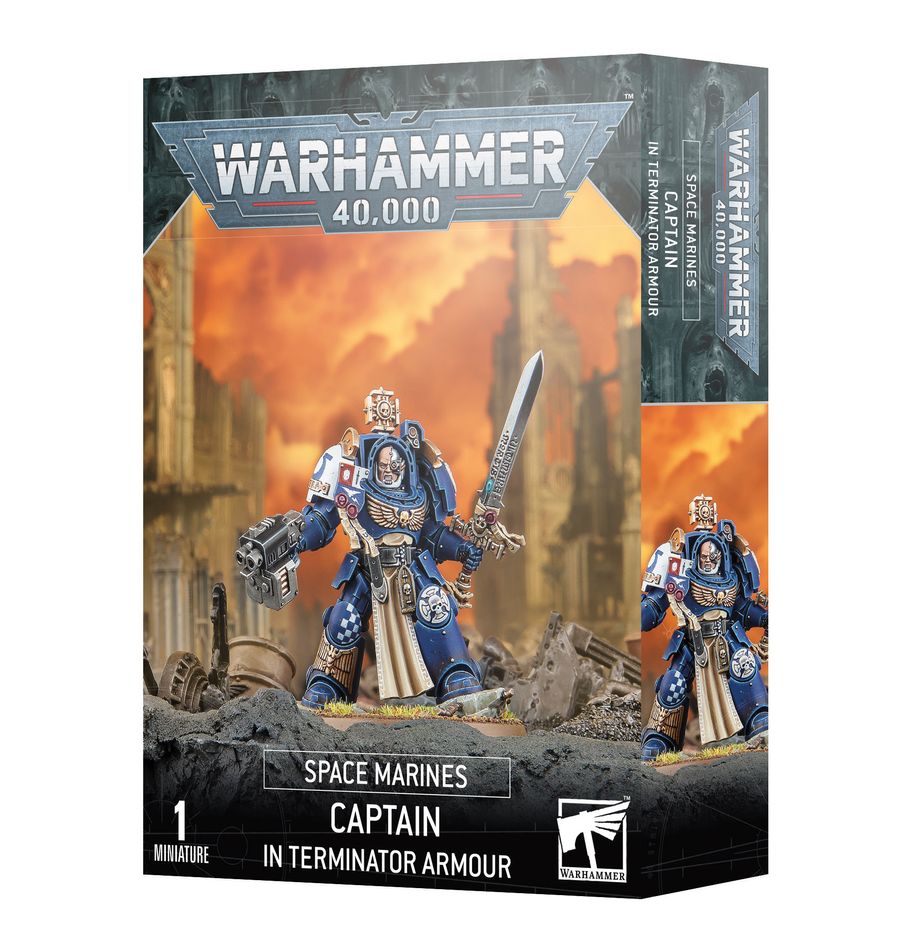 Space marines: Captain In Terminator Armor
