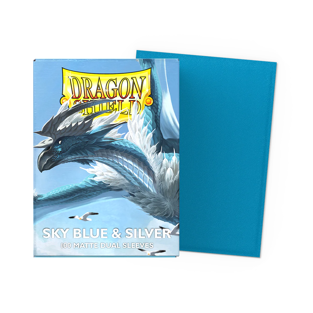 Dragon Shield Sky Blue/ Silver