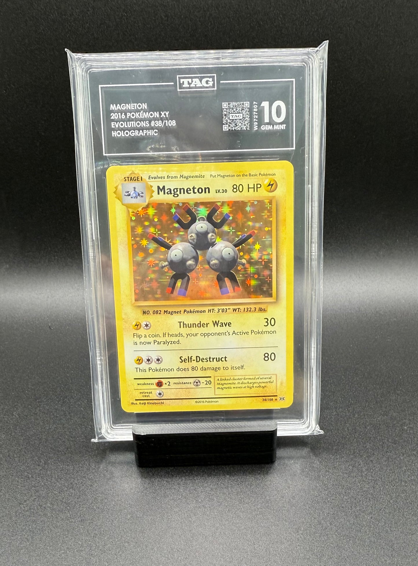 Magneton Holo - XY Evolutions Tag 10