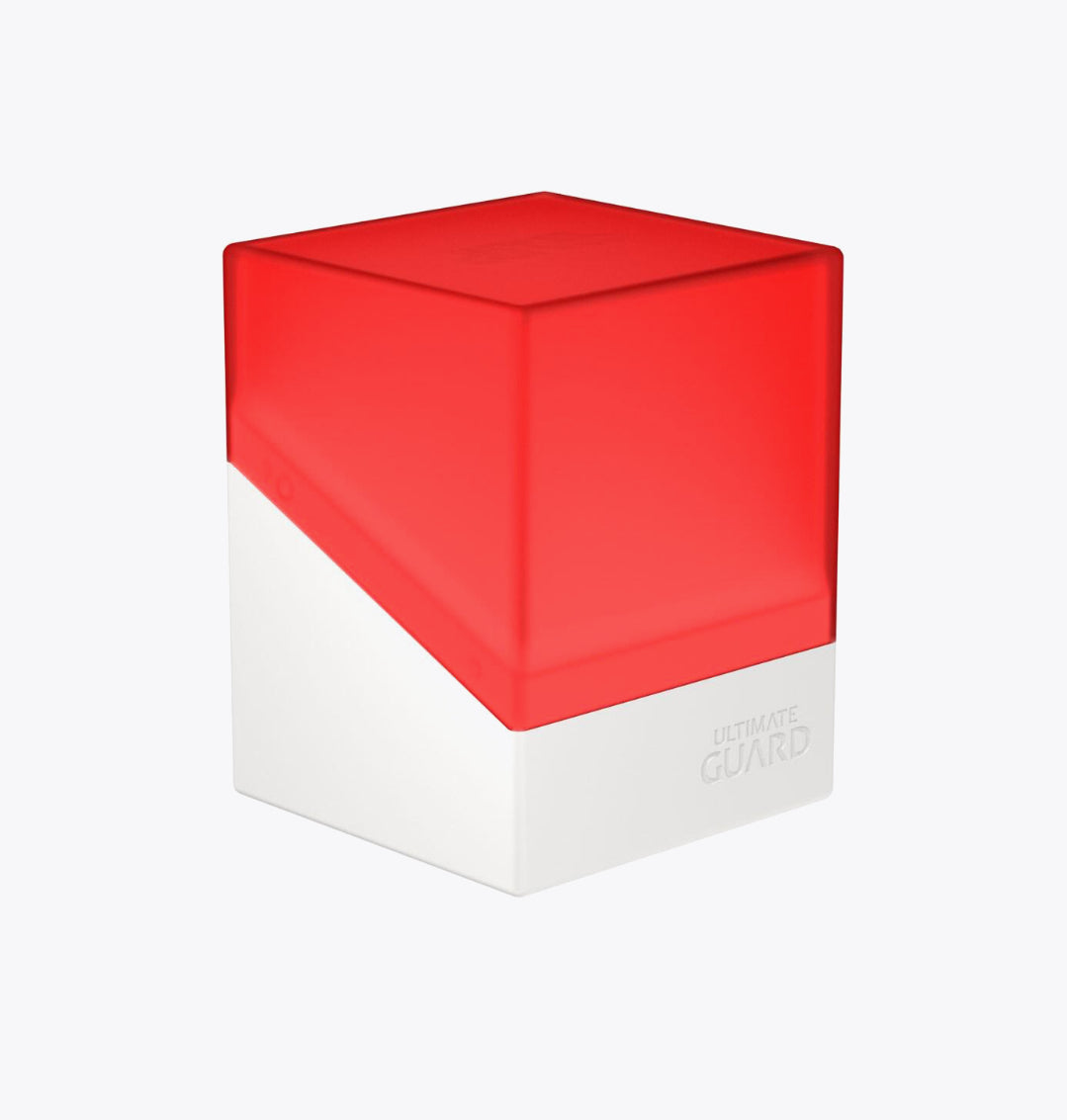 Synergy Boulder Deck Case 100+ - Red/White - Ultimate Guard Deck Boxes