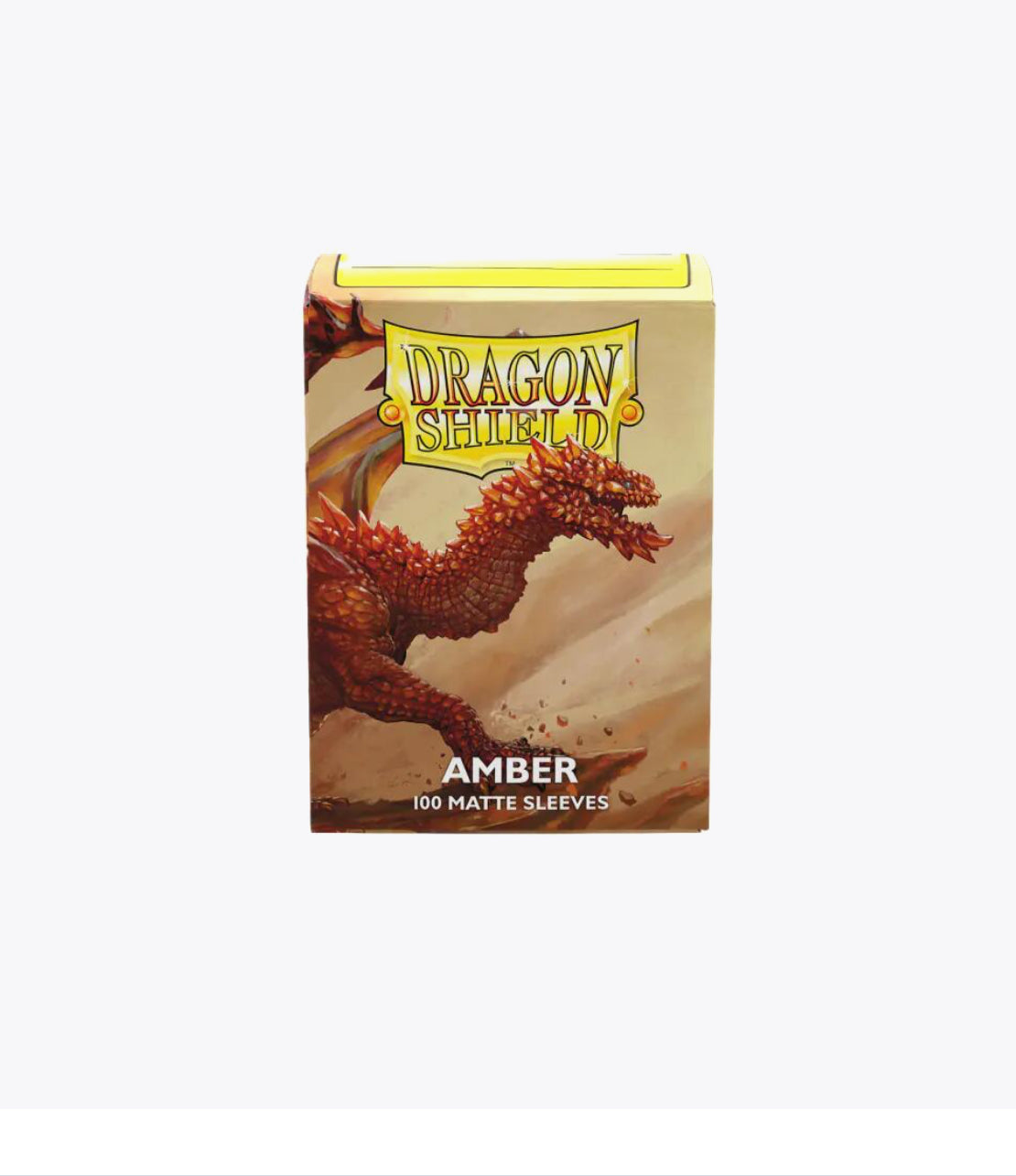 Dragon Shield Player's Choice Matte Sleeves - Amber (100-Pack) - Dragon Shield Card Sleeves