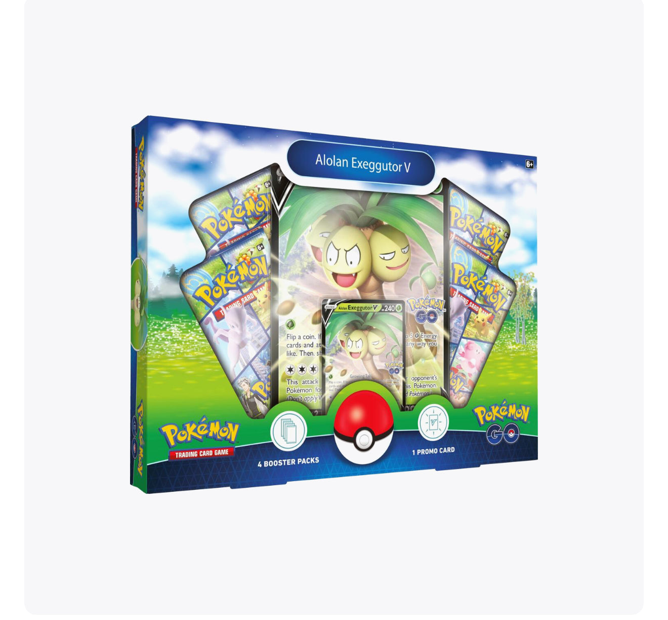 alolan exeggutor pokemon go card Pokemon GO Collection [Alolan Exeggutor V]