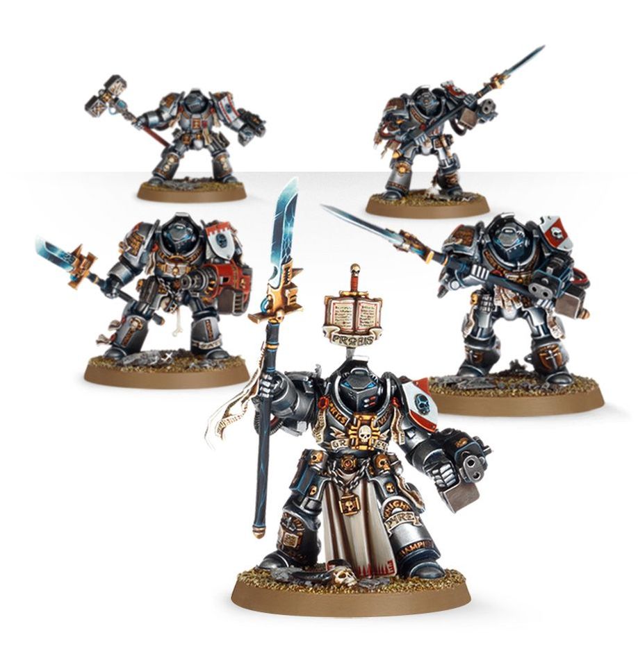 Grey knights: brotherhood terminator squad