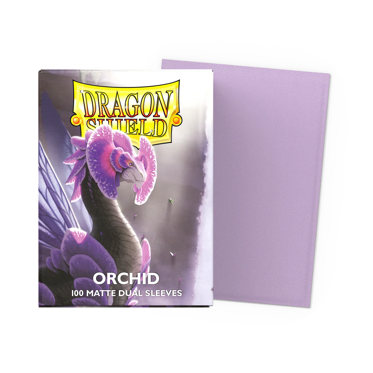 Dragon Shield Sleeves: Standard Matte Dual - Orchid 100CT