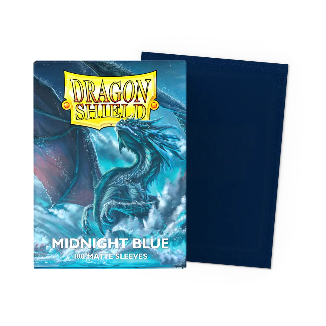 DRAGON SHIELD 100CT MATTE MIDNIGHT BLUE