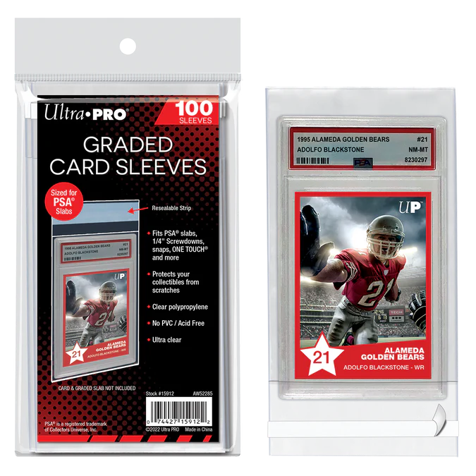 PSA Graded Card Sleeves (100ct)