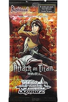 Weiss & Schwarz Attack on Titan Booster Pack - Attack on Titan (AOT/S35)