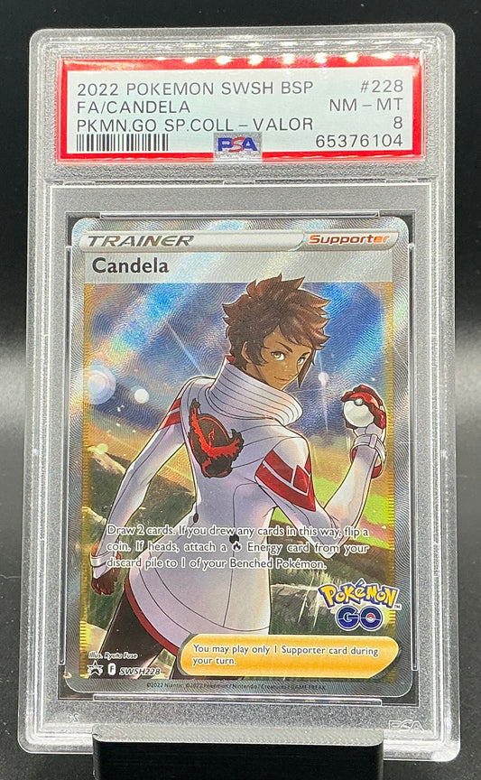 Candela - SWSH228 - SWSH: Sword & Shield Promo Cards (SWSD)   PSA 8