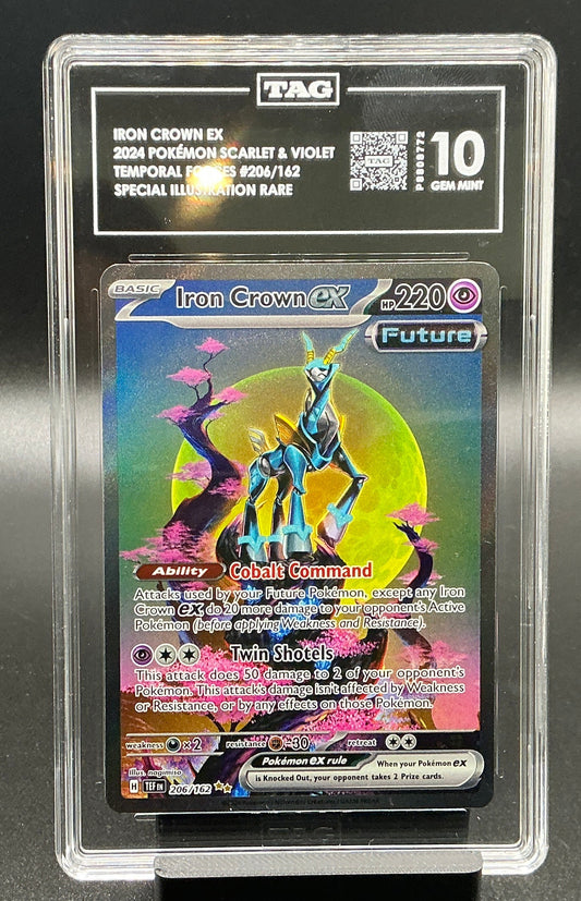 Iron Crown ex - 206/162 - SV05: Temporal Forces (TEF)   TAG 10
