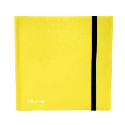 Eclipse 12-Pocket PRO-Binder - Lemon Yellow - Ultra Pro Storage Albums (ULTRAPROST)