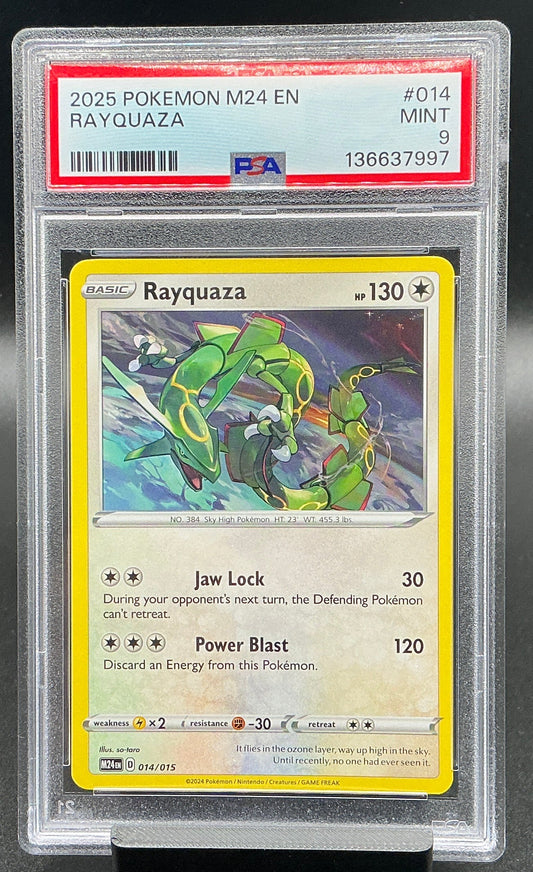 Rayquaza - McDonald's Promos 2024 (M24)   PSA 9