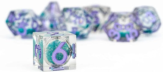 FanRoll -d20 Liquid Core Elixir Dice: Disco Vibes