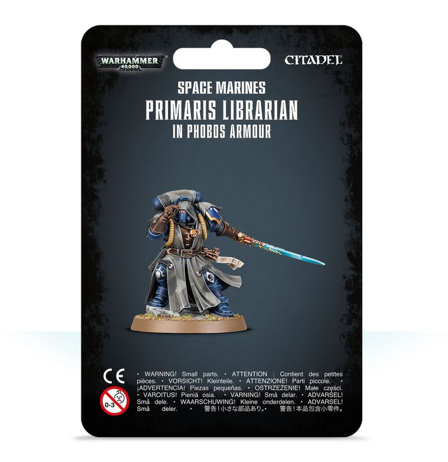 Space Marine: Primaris Librarian in Phobos armor
