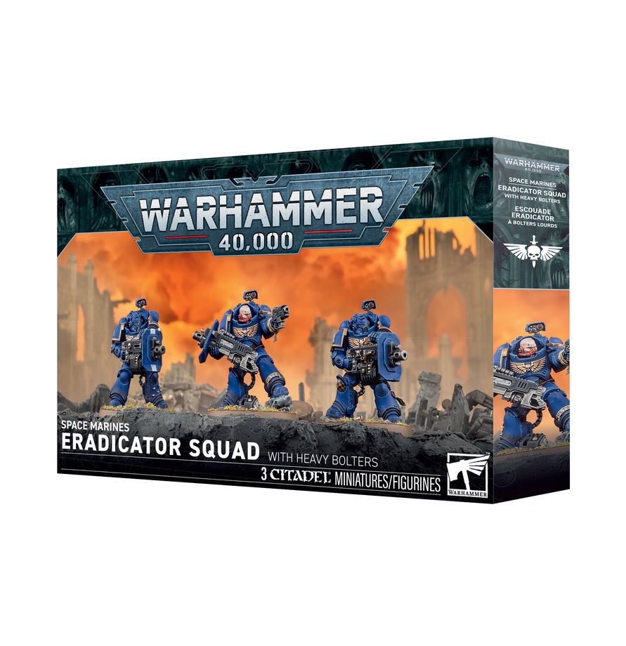 Space Marines: Eradicators With Heavy Bolters