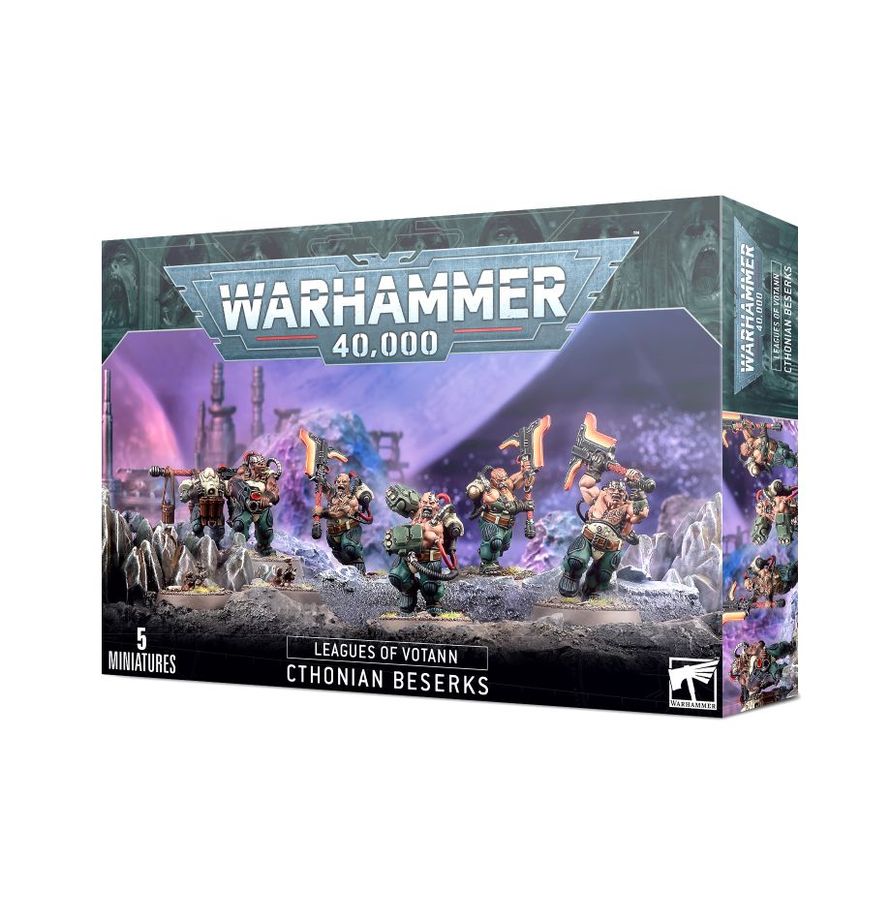 Leagues of Votann: Cthonian berserks