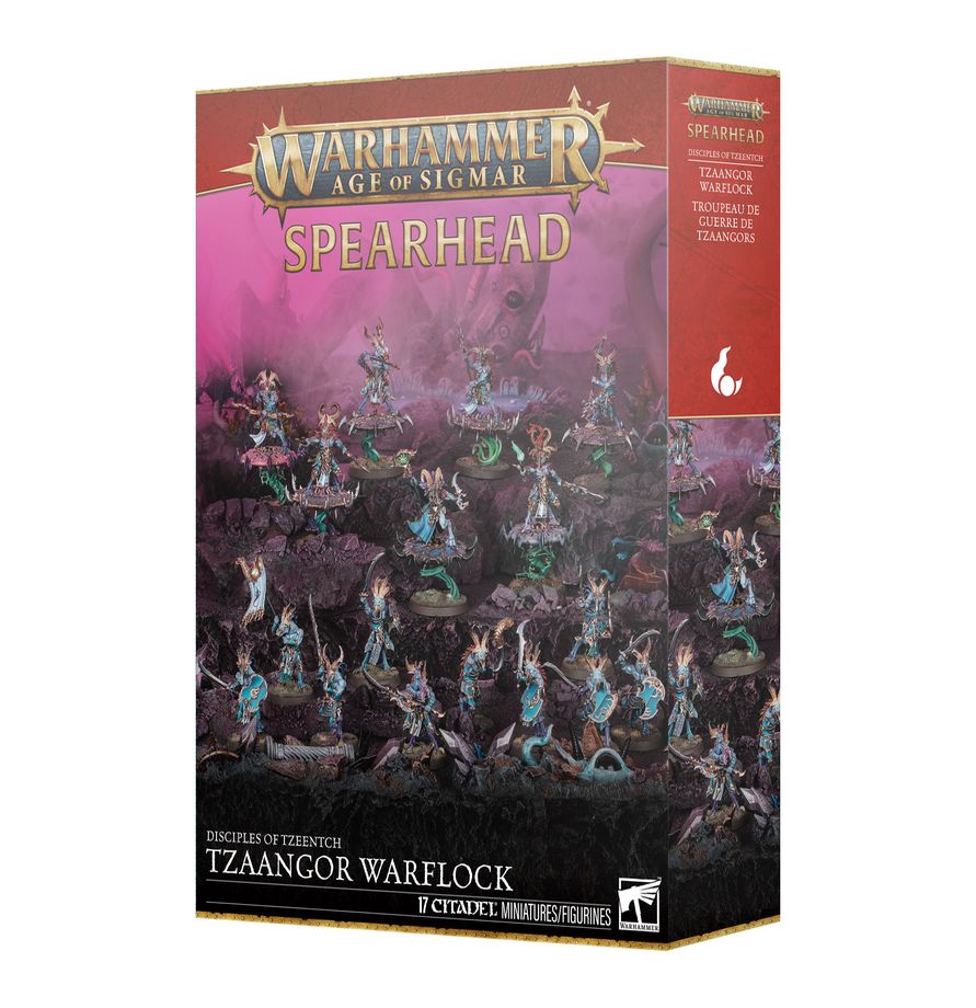 Disciples of Tzeentch: Tzaangor Warflock