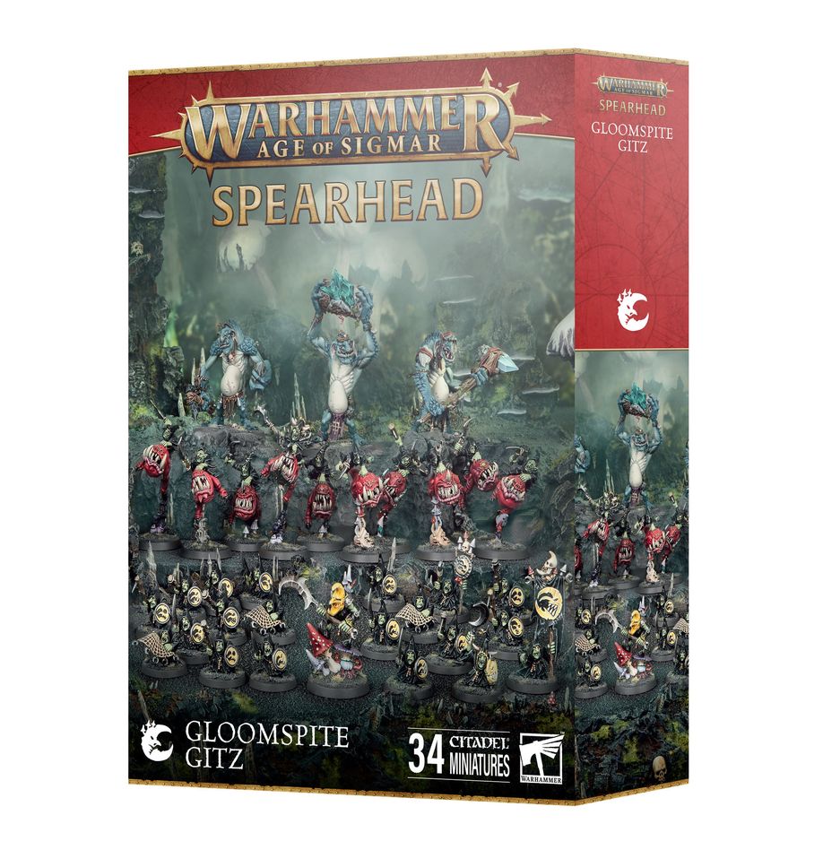 Gloomspite Gitz Spearhead: Bad Moon MadMob