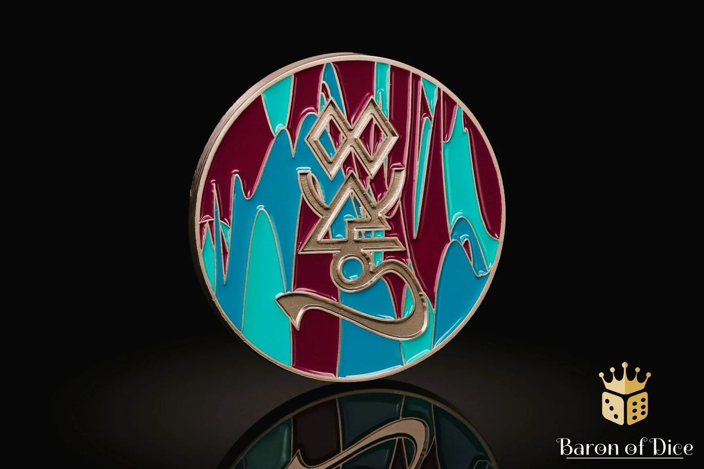 Baron of Dice: 40MM Challenge Coins