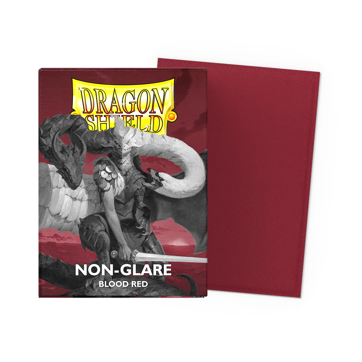 Dragon Shield Sleeves: Standard Matte Non-Glare - Blood Red 100CT