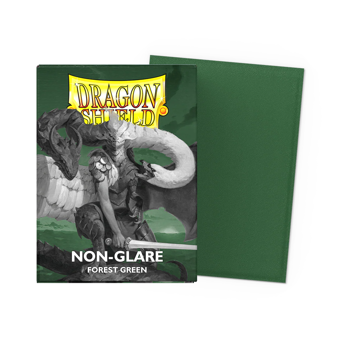 Dragon Shield Sleeves: Standard Matte Non-Glare - Forest Green 100CT