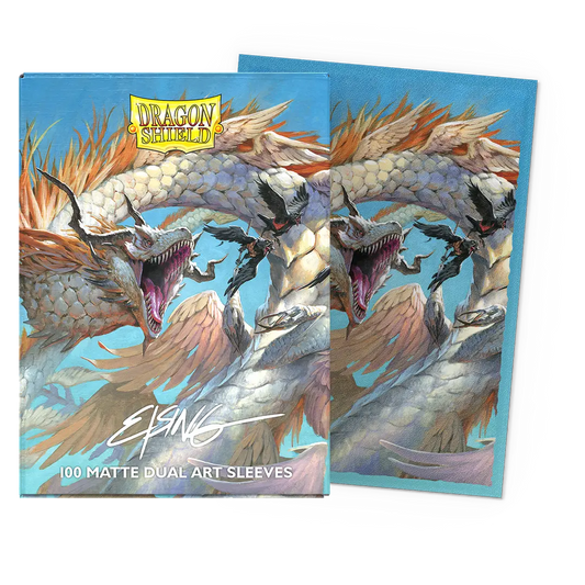 Dragon Shield Sleeves: Standard DUAL- Matte-'The Ejsingandr' Art, Limited Edition (100 ct.)