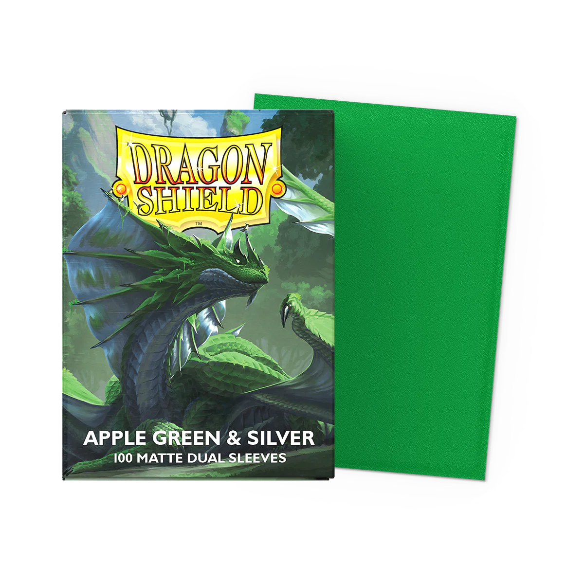 Dragon Shield Apple Green/ Silver