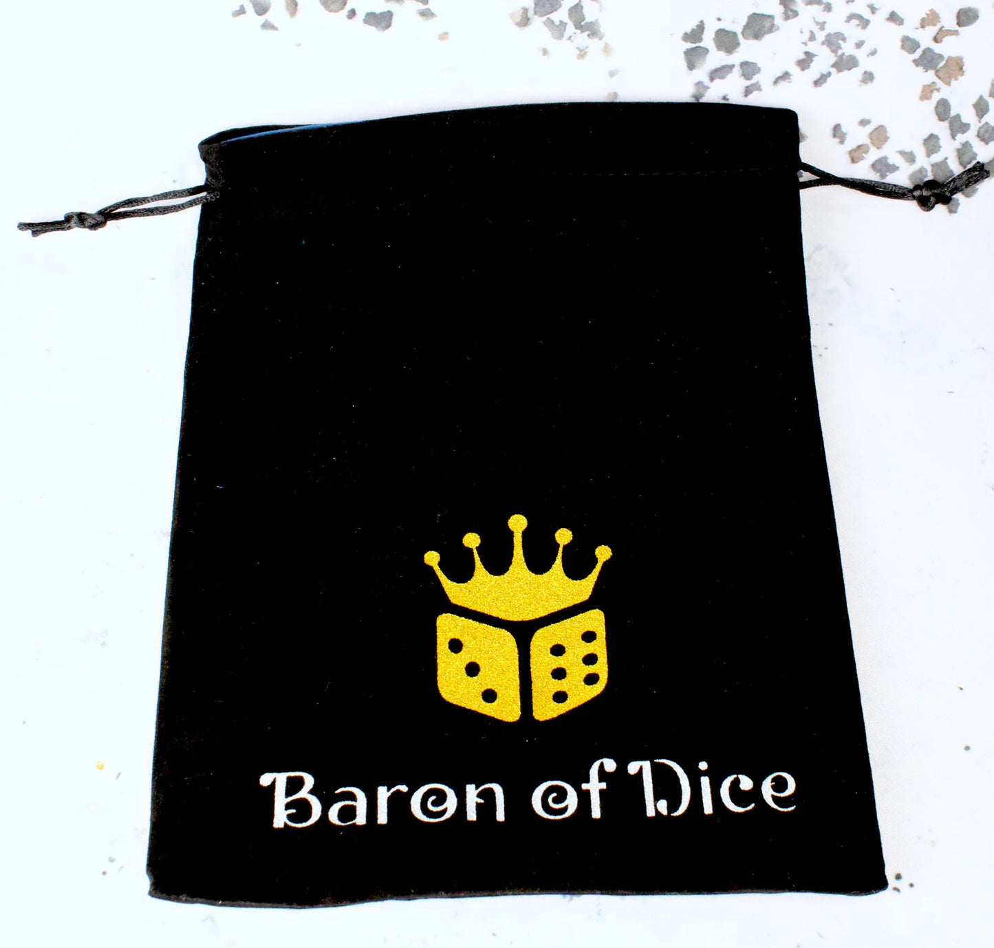 Baron of Dice Premium Black Dice Bags