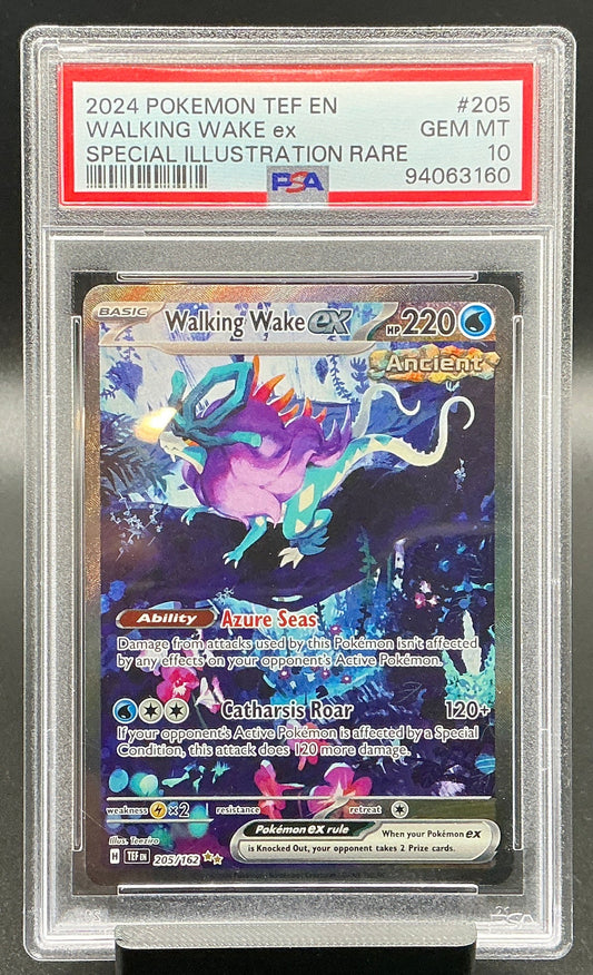 Walking Wake ex - 205/162 - SV05: Temporal Forces (TEF)   PSA 10