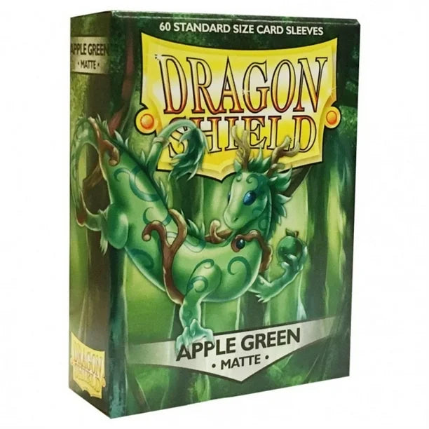 DRAGON SHIELD 60CT PACK MATTE APPLE GREEN