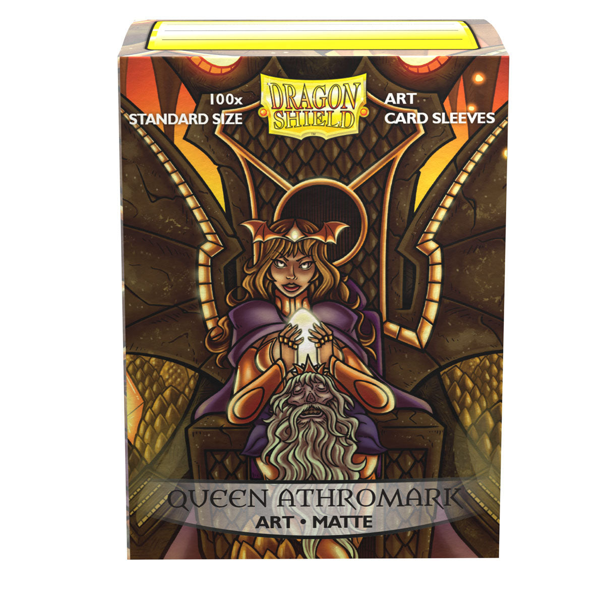 Dragon Shield Sleeves: Standard Matte Art - Queen Athromark, Portrait 100CT