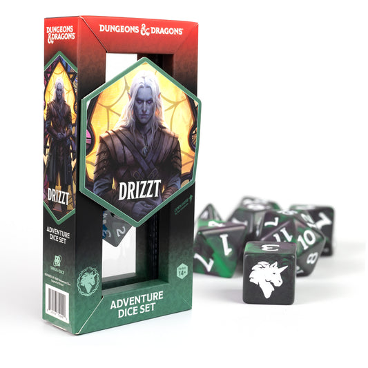 D&D Adventurer Dice - Legend of Drizzt