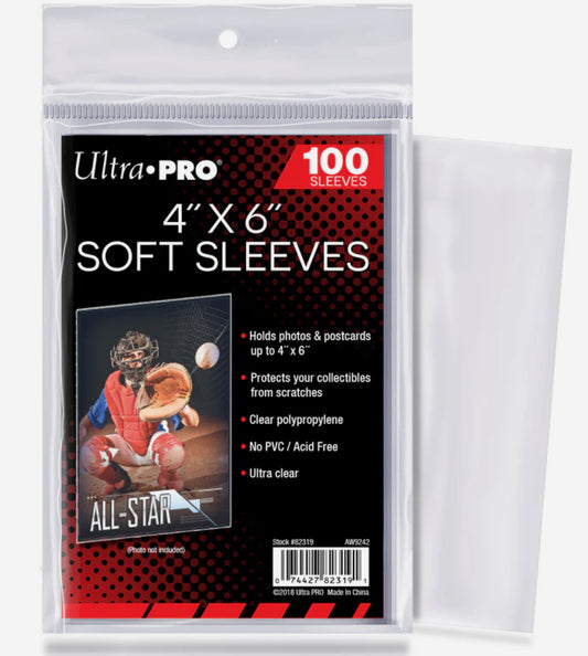 4" x 6" Soft Sleeves (100ct)