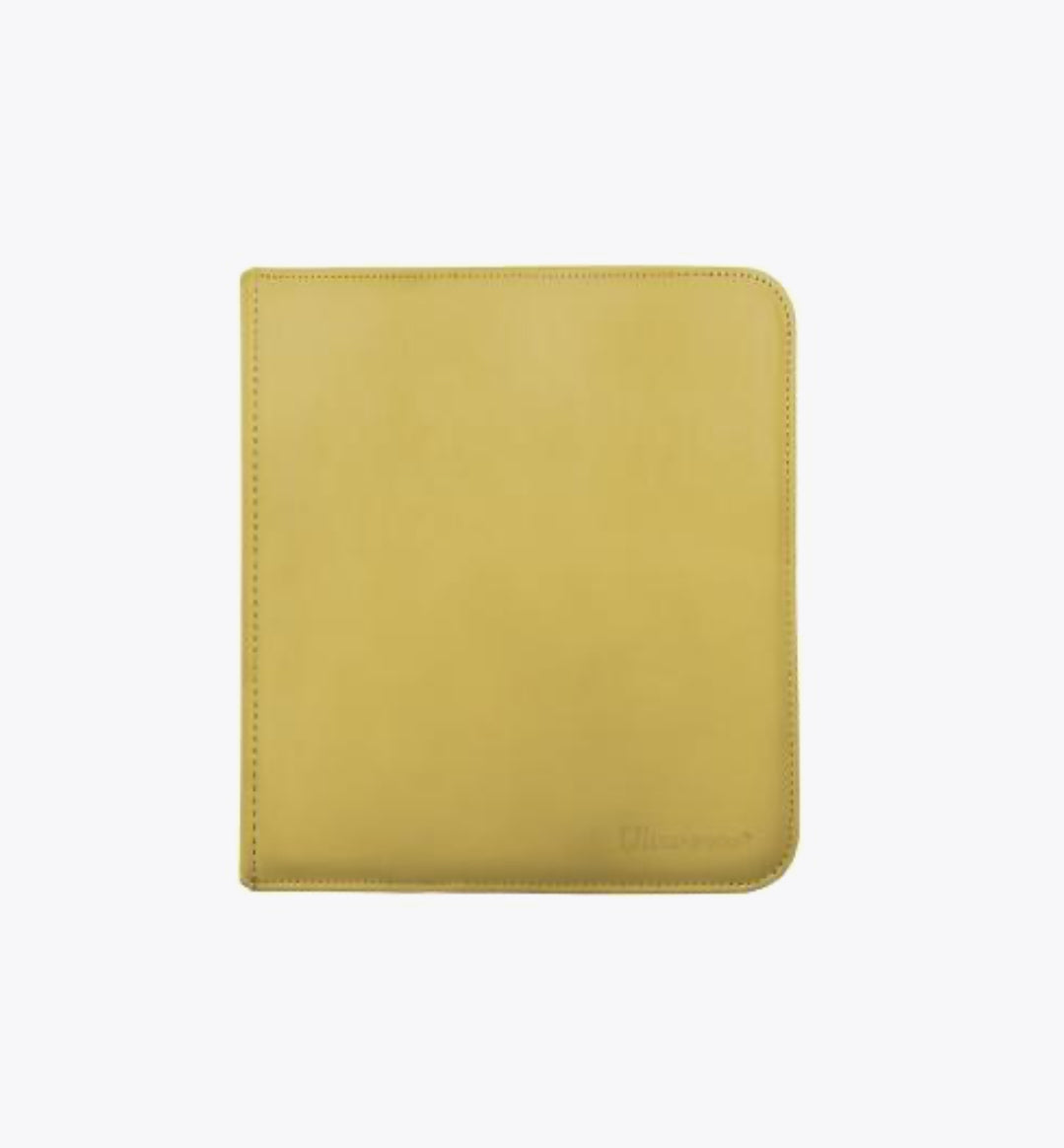 Ultra Pro Zippered PRO Binder 12 Pocket Yellow