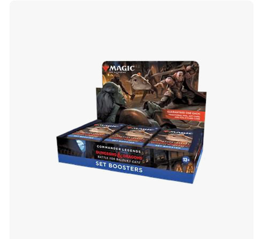 Commander Legends: Battle for Baldur's Gate - Set Booster Box - Commander Legends: Battle for Baldur's Gate (CLB)