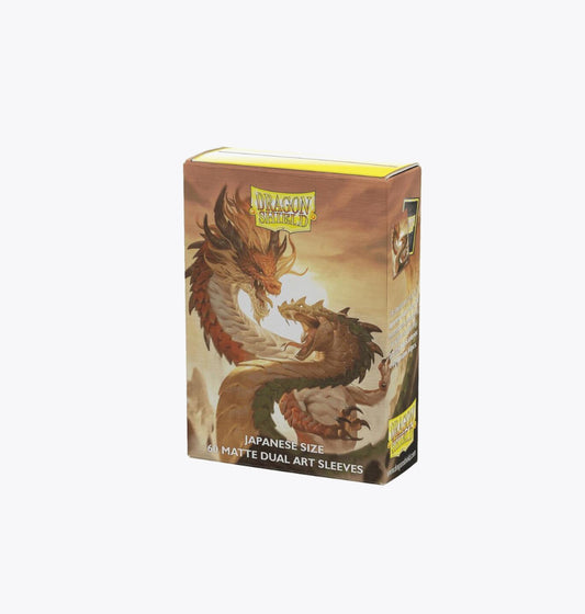 Dragon Shield Dual Matte: Japanese Art Sleeves - Wood Snake 2025 (60-Pack) - Dragon Shield Card Sleeves