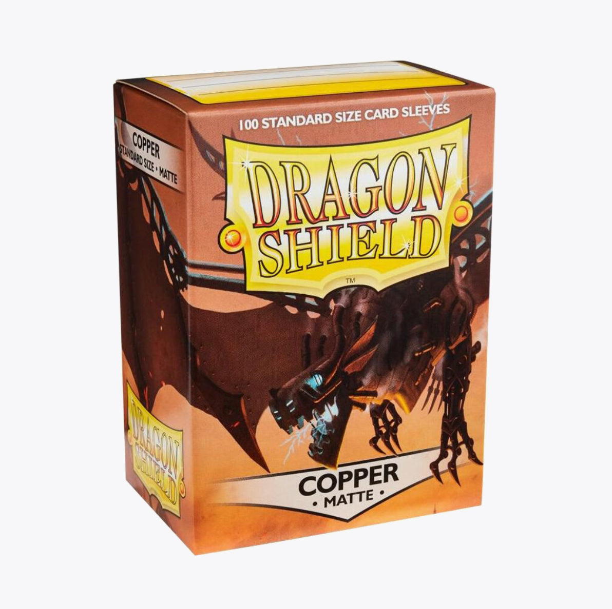 Dragon Shield Matte Sleeves - Copper (100-Pack) - Dragon Shield Card Sleeves