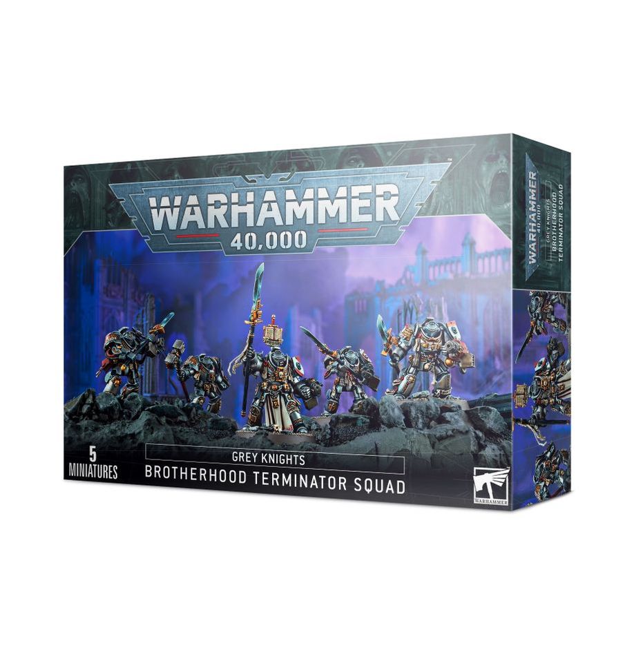 Grey knights: brotherhood terminator squad