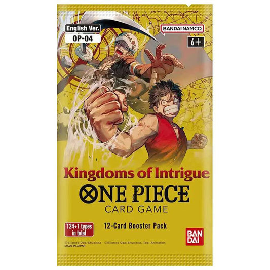 One Piece Kingdoms of Intrigue - Booster Pack - Kingdoms of Intrigue (OP04)