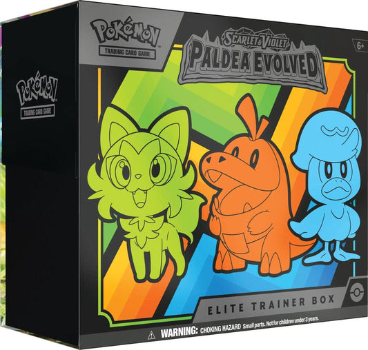 Pokemon Scarlet & Violet Paldea Evolved Elite Trainer Box