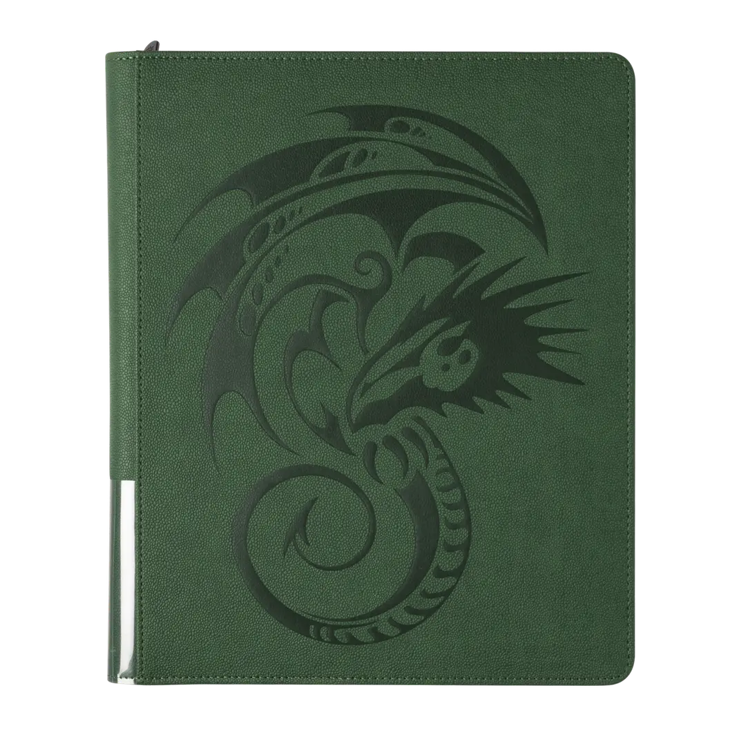 Dragon Shield Zipster Regular + 20 Pages Forest Green