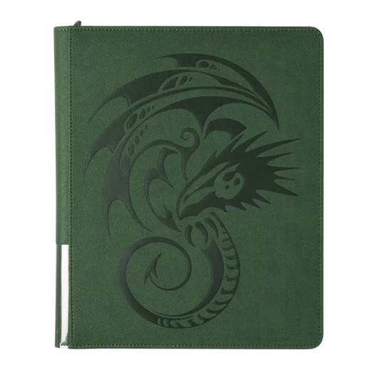 Dragon Shield Zipster Regular + 20 Pages Forest Green