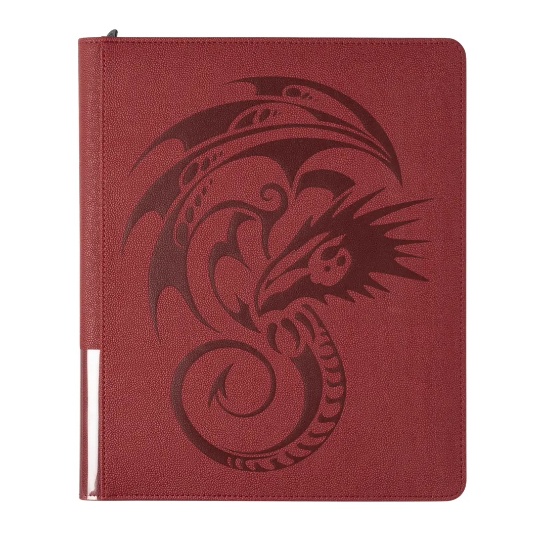 Dragon Shield Zipster Regular + 20 Pages Blood Red