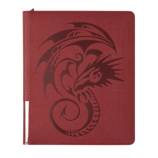 Dragon Shield Zipster Regular + 20 Pages Blood Red