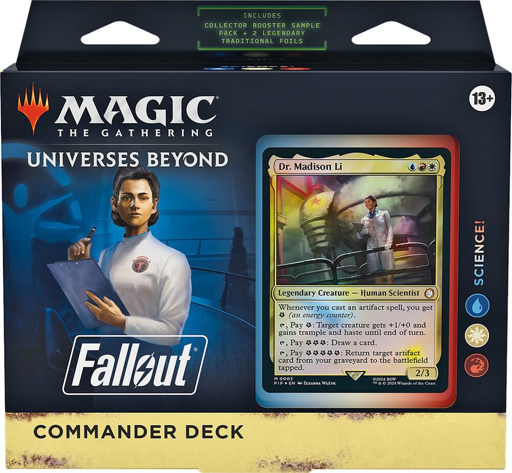 Magic The Gathering Fallout Science Commander Deck