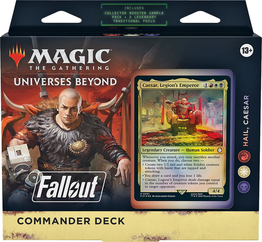 Magic The Gathering Fallout Hail, Caesar Commander Deck