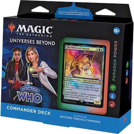 Magic The Gathering Doctor Who Paradox Power Commander Deck