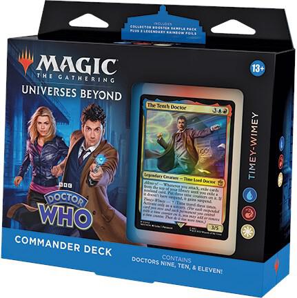 Magic The Gathering Doctor Who Timey-Wimey Commander Deck