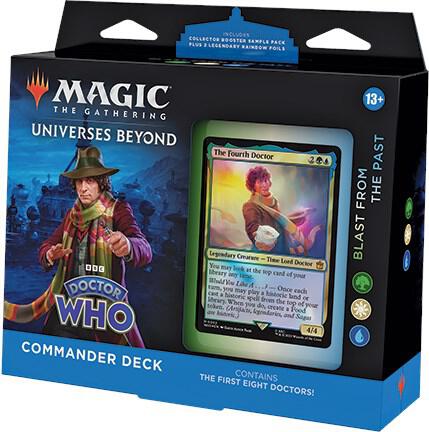 Magic The Gathering Doctor Who Blast From The Past Commander Deck